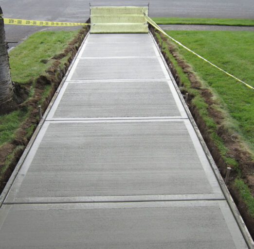 Ocean Concrete Walkways and Pads